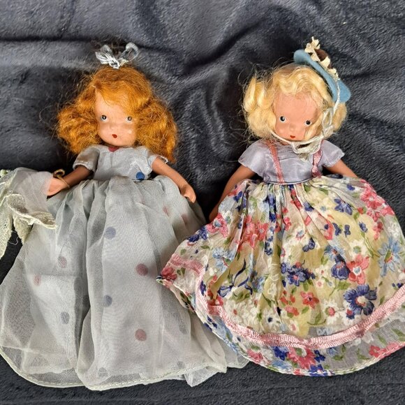 Nancy Ann Story Book Dolls Porcelain Bisque Bundle of 10 Mid-Century Modern VTG - Picture 11 of 15